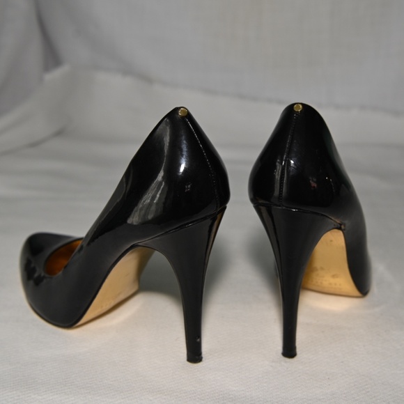Ted Baker Black Patent Leather Pumps - Picture 2 of 14